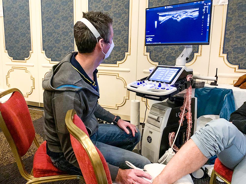 Ultraschall vom Kopf bis Fuß beim MSK-Kurs